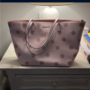 Pink Polka Dot Kate Spade bag